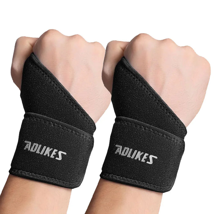 Sport Wrist Support For Fitness & Weightlifting Compression Strap For Tendonitis Carpal Tunnel & Arthritis