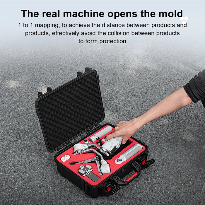 Explosion-Proof Case For Dji Rs4 Mini Hard Shell Carrying Case Waterproof Box Travel Protective Case Stabilizer Accessories