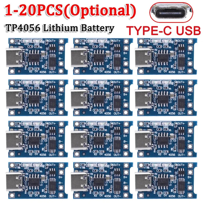20 Piece 5V 1A Lithium Battery Charger Module With Protection
