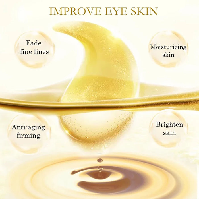 Crystal Gold Eye Patches Anti Dark Circles & Eye Bags