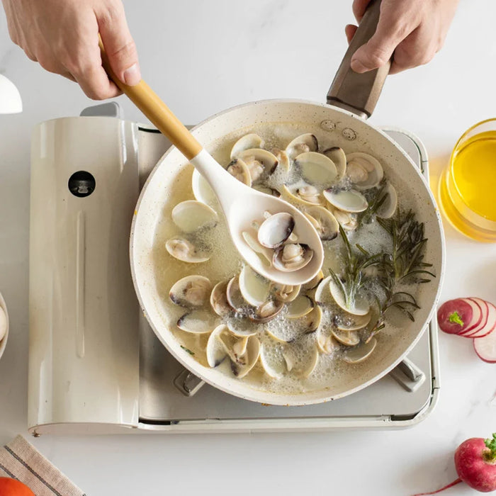 12 Piece Silicone Kitchen Utensil Set With Pp Handles