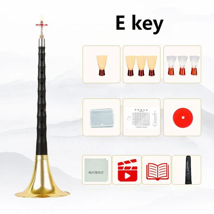 Traditional Ebony Suona Set For Children