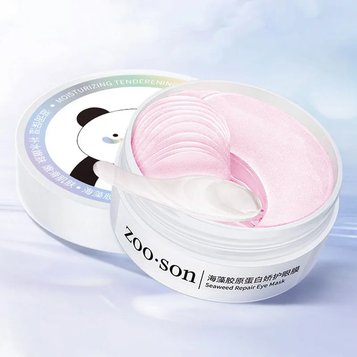 60 Gold Crystal Collagen Eye Masks Moisturizing Firming Anti Dark Circles