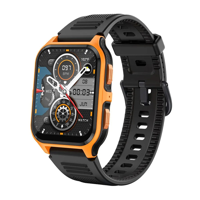 1.9 Inch Ip68 Waterproof Military Smartwatch For Android & Ios