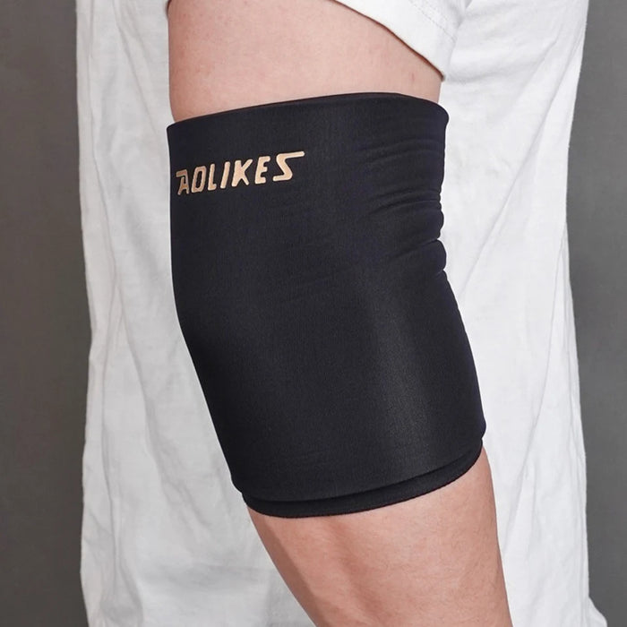 Hot / Cold Gel Elbow Sleeve For Sore Joints Soft Stretch Fabric