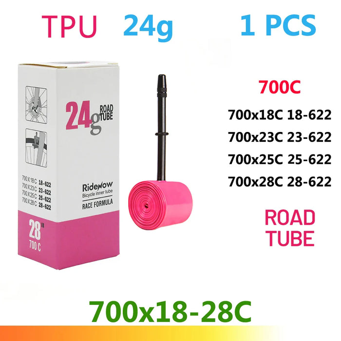Tpu Bike Inner Tube 700C 700X18 47C Road Bicycle Tire Mtb Camera 29X1.5 1.9