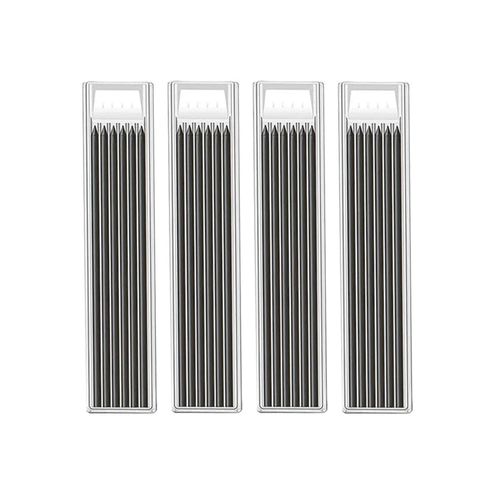Precision Carpenter Pencil Set With Sharpener & Refills Ideal For Woodworking & Architecture
