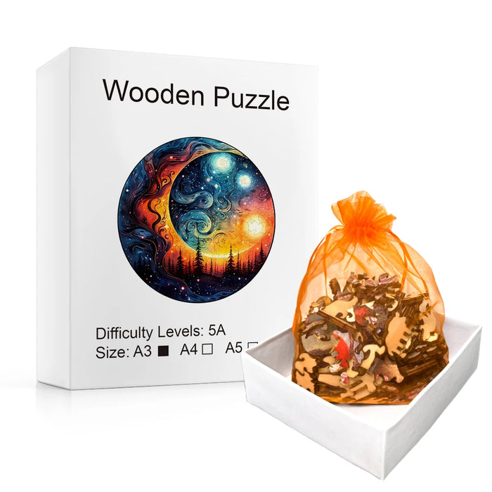 3D Wooden Puzzle For Family Fun And Learning