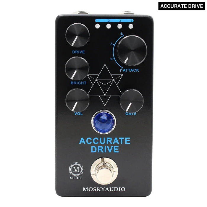 Distortion Overdrive Fuzz Pedal True Bypass