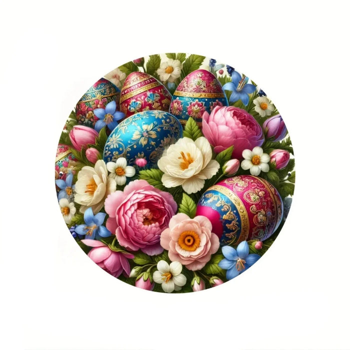 8X8 Inch Inch Round Metal Wall Art For Home Garden Cafe Bar