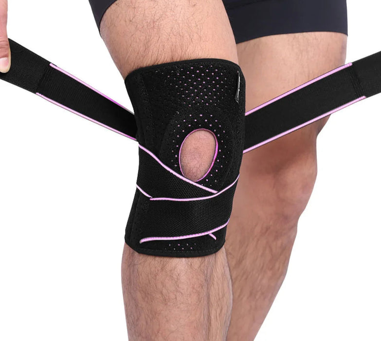 Quick Dry Knee Support With 4 Springs Sports Kneepad Brace