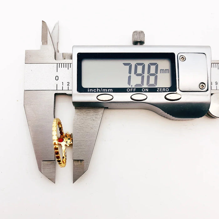 925 Sterling Silver Golden Pineapple Ring Europe Style Fine Jewelry For Women Sweet