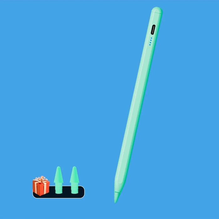 Extra Long Standby Ipad Stylus Magnetic Adsorption Refuse Palm Fits Ipad 2018 2023 Pro Mini Air Apple Pencil Accessory