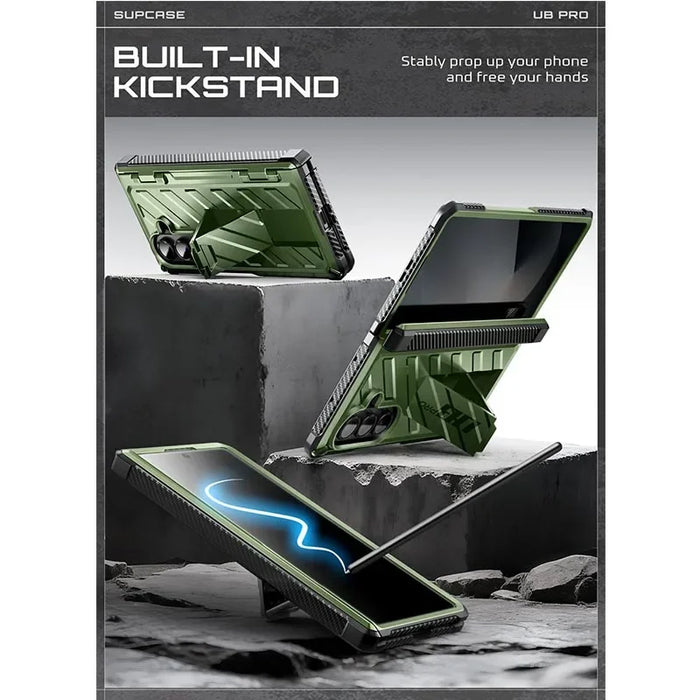 For Samsung Galaxy Z Fold 7 Ub Pro Full Shockproof Heavy Duty Rugged Phone Case With Built-In Screen Protector