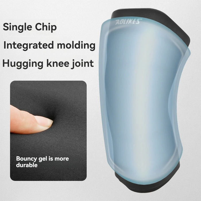 Hot & Cold Gel Knee Sleeve Pain Relief Soft Fabric Contoured Hydrogel