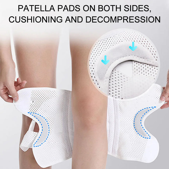 Knee Brace For Pain Relief Compression Support With Stabilizers