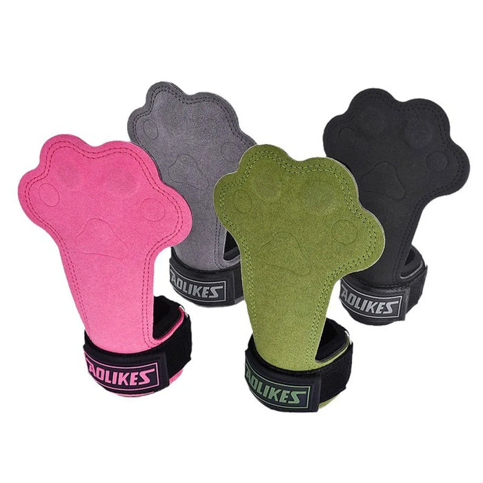 Anti Skid Gym Gloves For Pull Ups & Lifting Palm Protection & Support