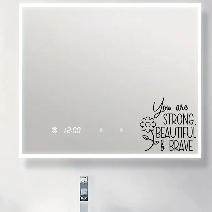 Flower Design Wall Sticker For Bedroom Decor