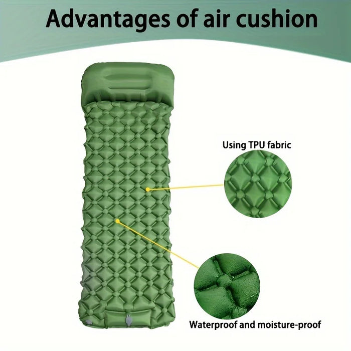 Ultralight Inflatable Camping Mattress With Built In Pump