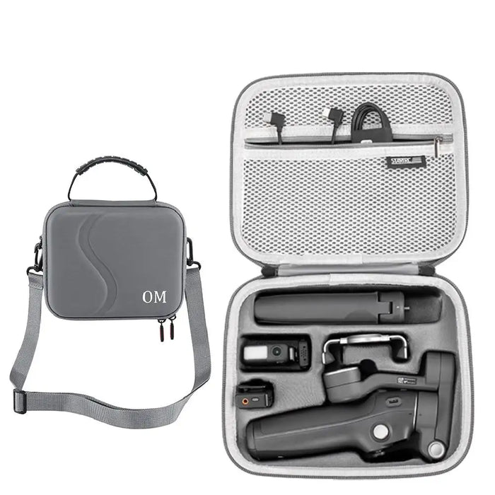 Carrying Case For Dji Osmo Mobile 7 / 7 Pro Storage Case Compartment Protective Handbag Shockproof Shoulder Bag Gimbal Accessories