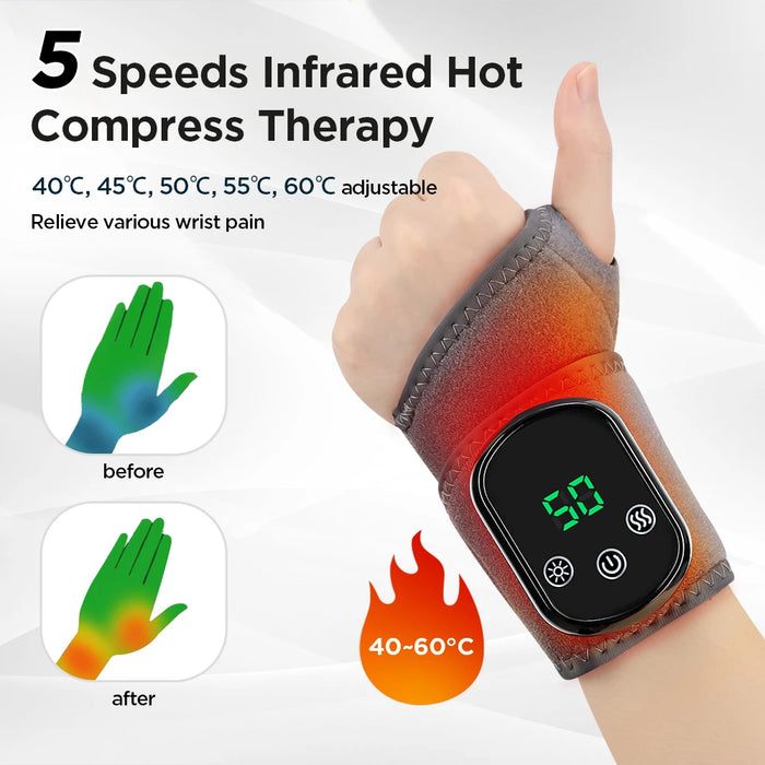 Vibrating Foot Massager With Heat And Support