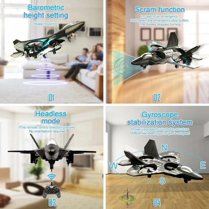 2.4g Rc Plane with Gravity Sensing and Light for Boys