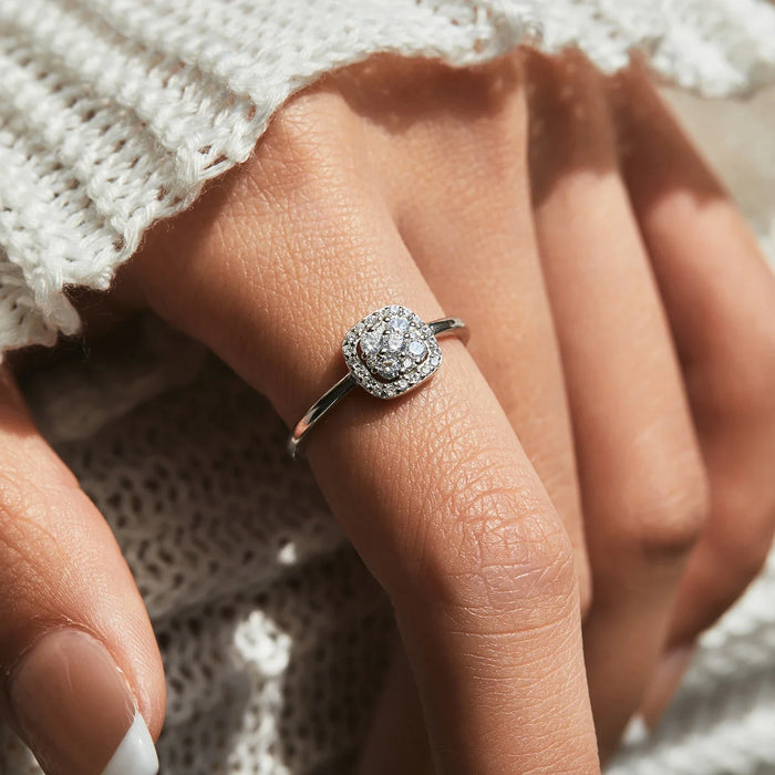 925 Sterling Silver Vvs1 D Colour Moissanite Wedding Band