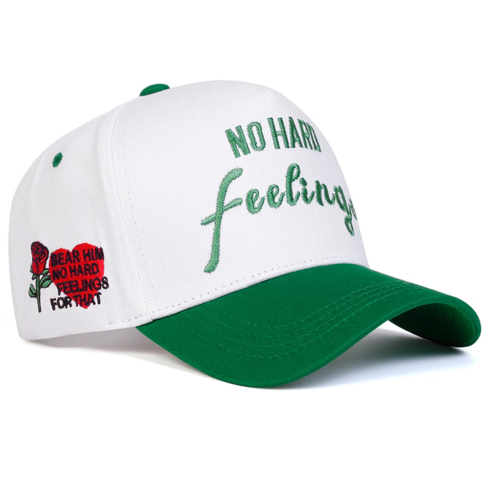 Embroidered Unisex Love Rose Baseball Cap Adjustable Outdoor Sun Hat