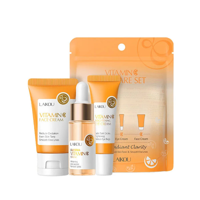 3 Piece Vitamin C & 24K Gold Skin Care Set