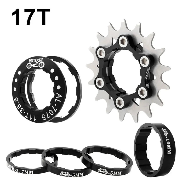 Single Speed Cassette Cog Conversion Kit 12 22T