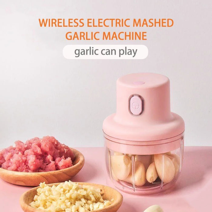 Electric Garlic Chopper & Meat Grinder Durable & Efficient Vegetable Crusher