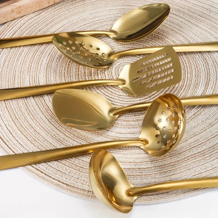 6 Piece Stainless Steel Kitchen Set For Restaurants & Families