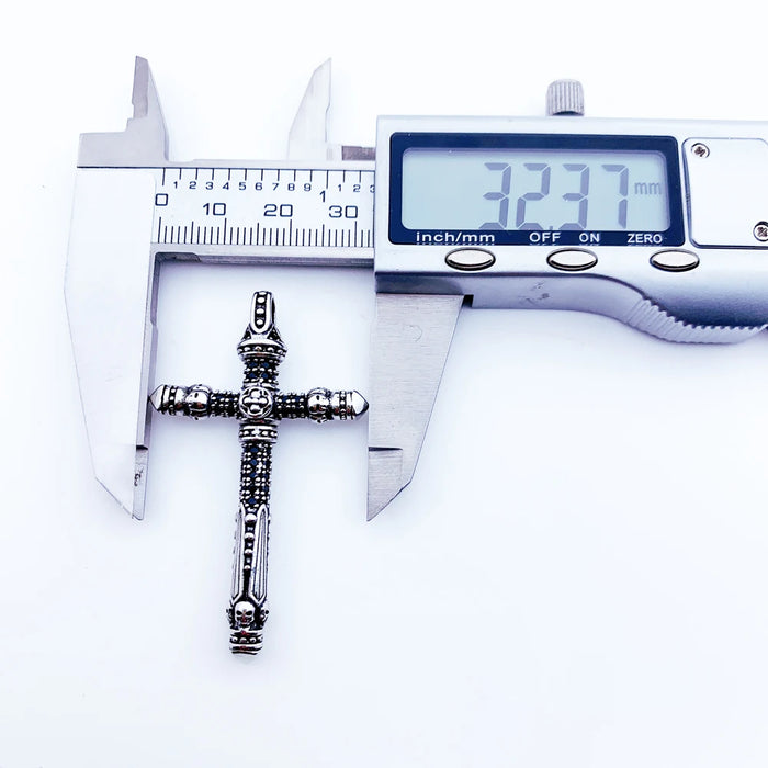 925 Sterling Silver Stylish Cross Pendant Fashion Jewelry For Men & Women