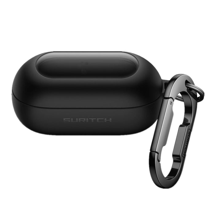 For Beats Solo Buds 2024 Magnetic Protective Case With Carabiner & Keyring