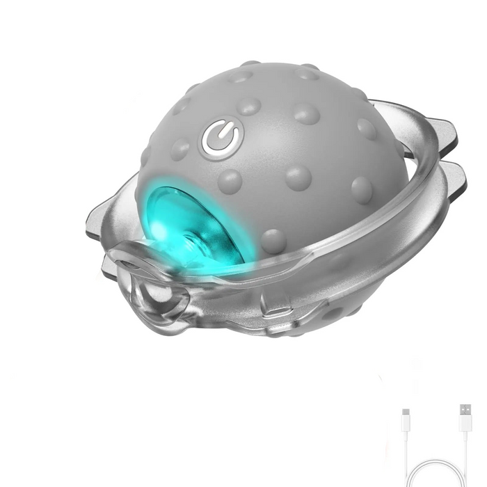 Interactive Cat Toy With Moving Ball And Light