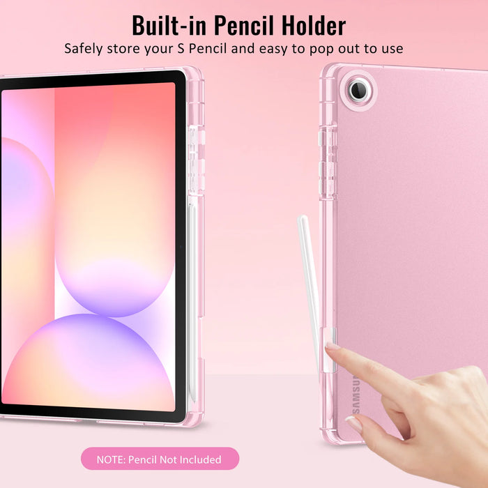 For Samsung Galaxy Tab S10 Lite 10.9 Inch 2025 Sm-X400 / Sm-X406B Slim Light Trifold Protective Case With S Pen Holder