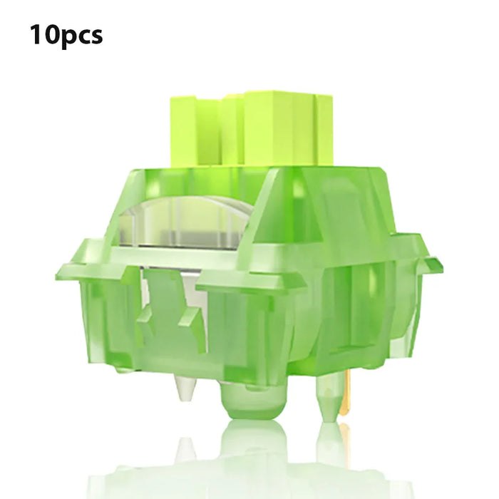 Silent Lime V2 / V3 Mechanical Keyboard Switch Linear / Tactile 5 Pin Hot Swap Diy