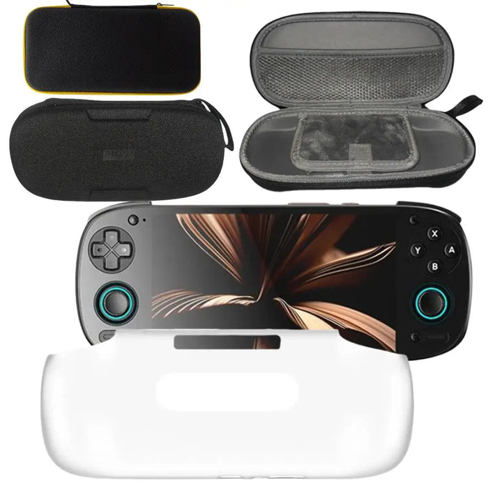 For Retroid Pocket 5 Grip Protect Shell Case Anti-Slip Protective Cover Case For Retroid Pocket 5 Offical Grip Stand Holder