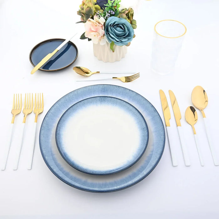 24 Piece Kitchen Flatware Set For Home Or Restaurant