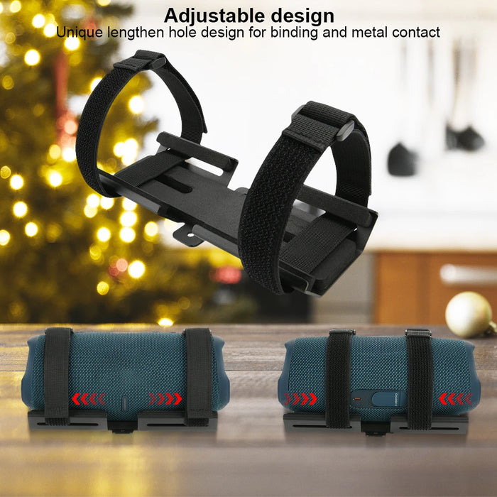 Speaker Holder Metal Speaker Mount Holder For Jbl Charge3 / 4 / 5 Quick Releaseholder Wireless Speaker Strap Mount For Jbl Flip4 / 5 / 6