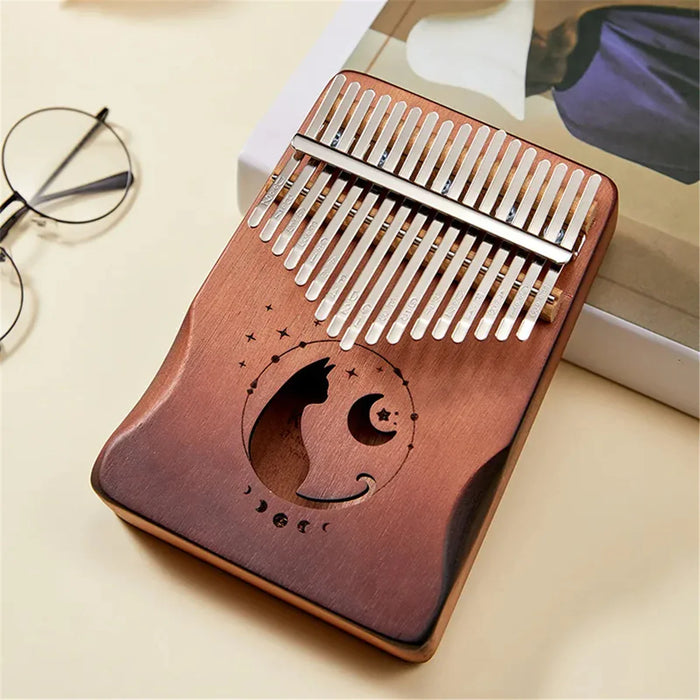 17 / 21 Key Solid Wood Kalimba Thumb Piano