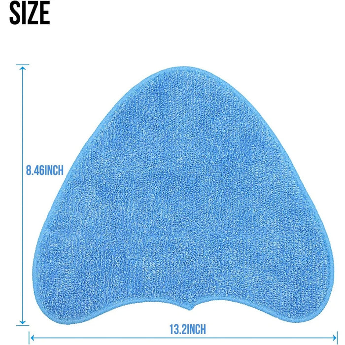 4 Pack Microfibre Cleaning Pads Compatible With Vax S85-Cm S86-Sf-P S86-Sf-T S86-Sf-C S86-Sf-P S86-Ccm-3 Steam Mop Pads