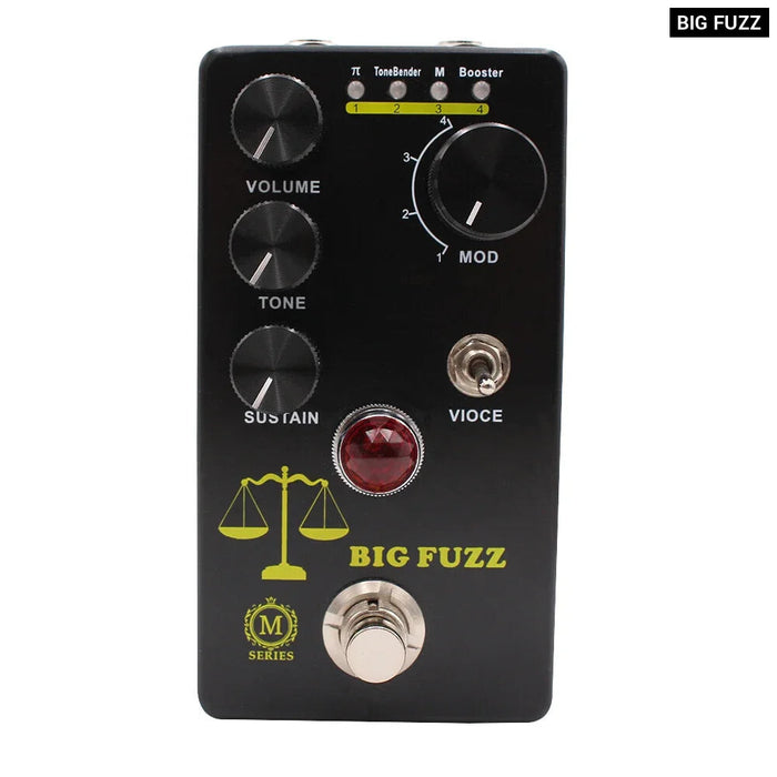 Distortion Overdrive Fuzz Pedal True Bypass
