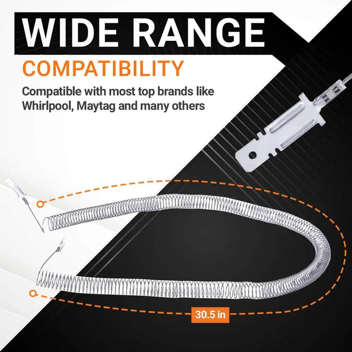 Dryer Heating Element Restring Coil Replacement Part Compatible With Frigidaire Kenmore Gibson Dryers Ap2135128 351 Ah451032