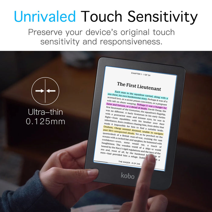 For Kobo Clara Colour 6 Inch 2024 / Kobo Clara Bw 6 Inch 2024 / Kobo Clara 2E 6 Inch 2022 Anti-Glare Premium Pet 3-Pack Screen Protector