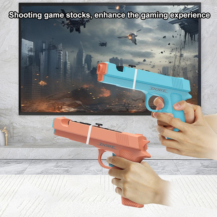 For Switch 2 Shooting Game Gun Controller Handle Shooting Game Gun Stock Grip Controller Gun Stock For Switch 2 Game Accessories