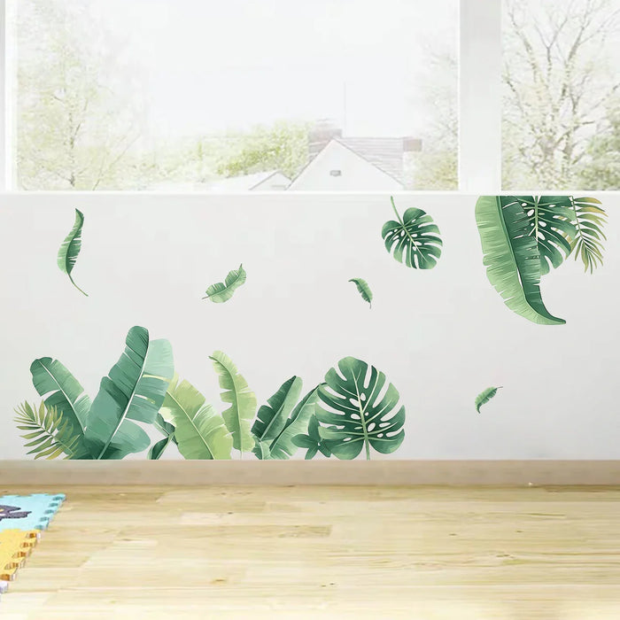 Greenery Plant Wall Sticker For Home Decor