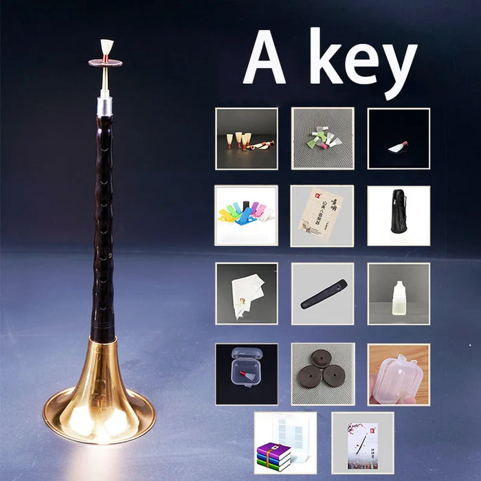 Traditional Chinese Ebony Suona Set For Beginners And Adults