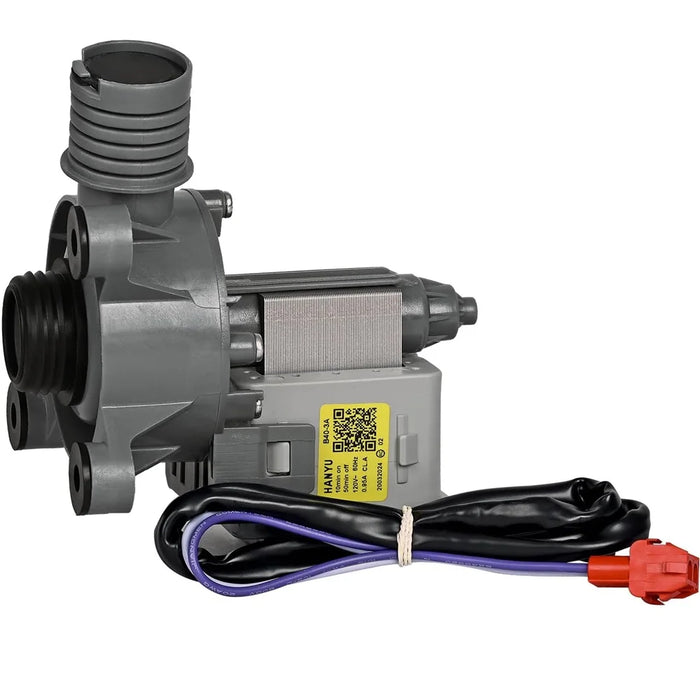 Wh11X34742 Washer Pump Assembly For Frigidaire 11001011000071 5304511363 Fftw4120Sw Washing Machine Drain Pump Motor