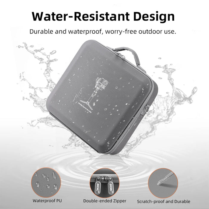 Carrying Case For Dji Rs 4 Mini Waterproof Portable Storage Shoulder Bag Anti-Scratch Protective Travel Box For Dji Rs 4 Mini